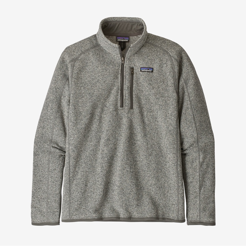 Men's Better Sweater® 1/4-Zip Fleece with tech logo